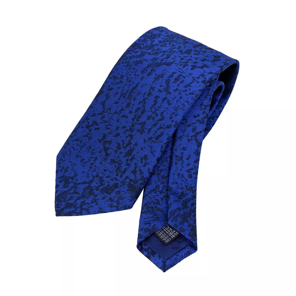 Blaue Seidenkrawatten & Schleifen
