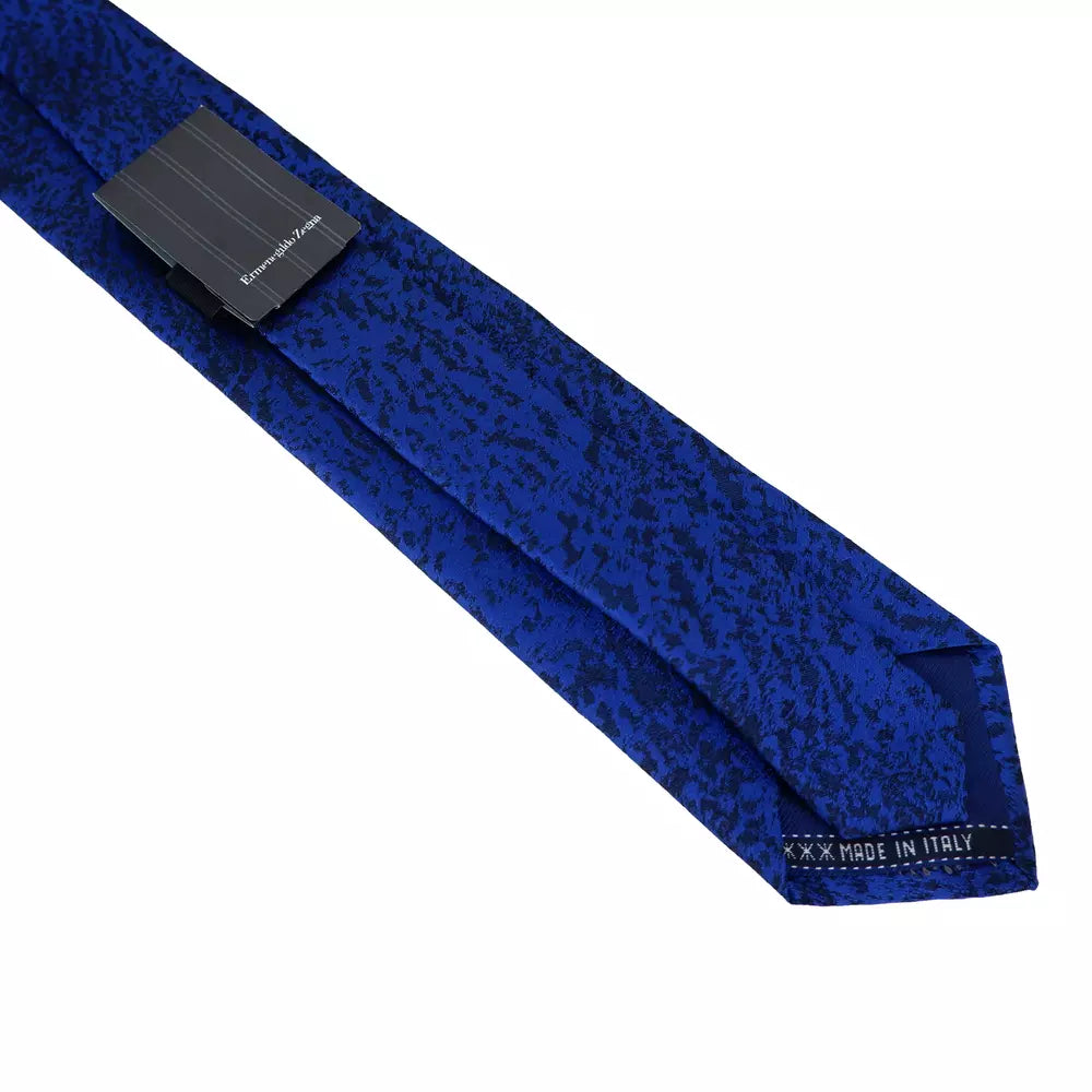 Blaue Seidenkrawatten & Schleifen