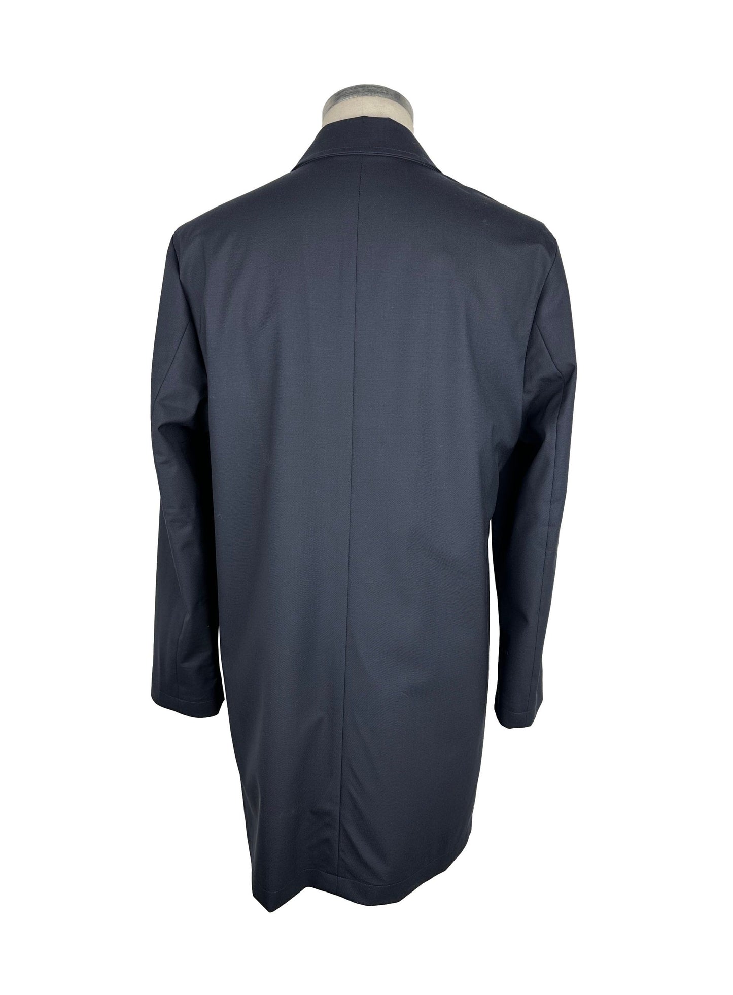 Jacke Vergine aus blauer Wolle