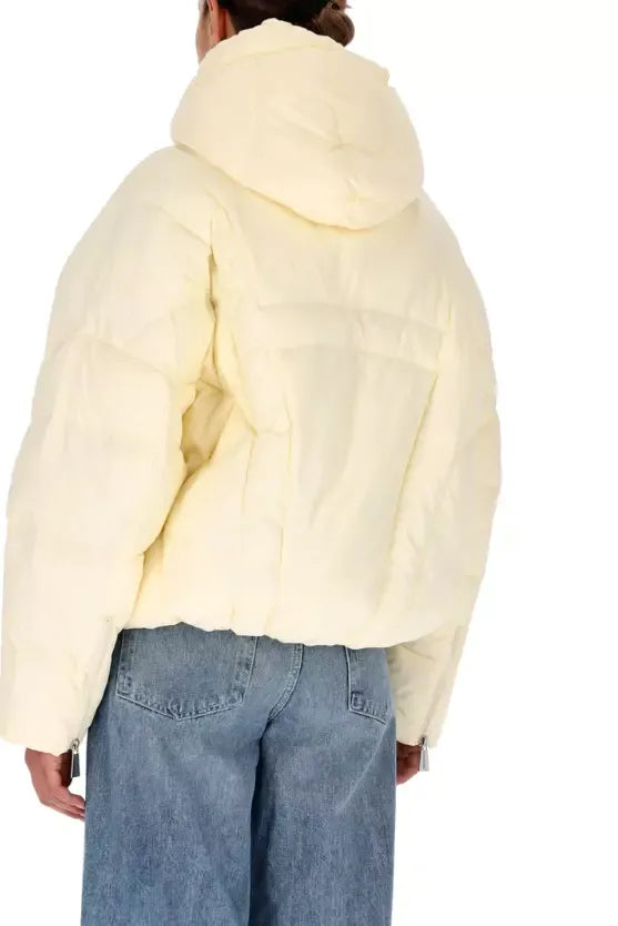 Weiße Nylon Jacken & Mantel