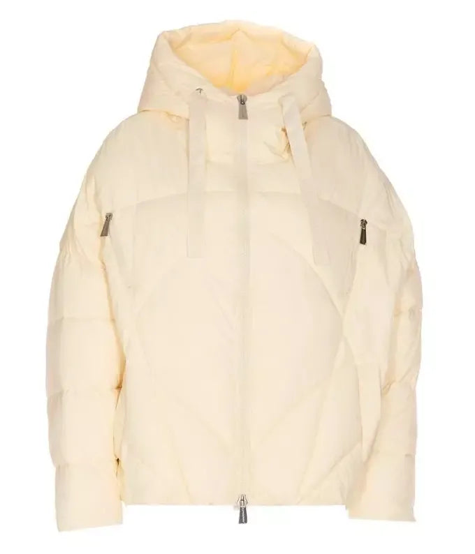Weiße Nylon Jacken & Mantel