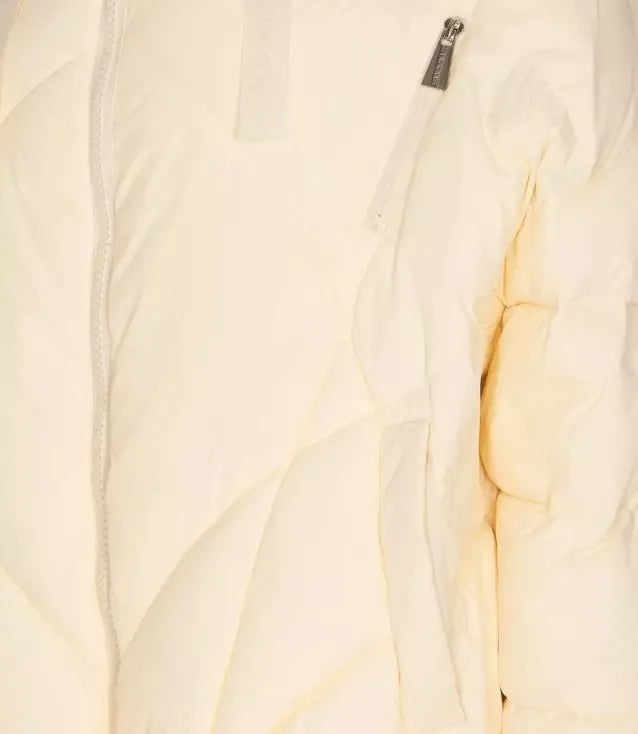 Weiße Nylon Jacken & Mantel