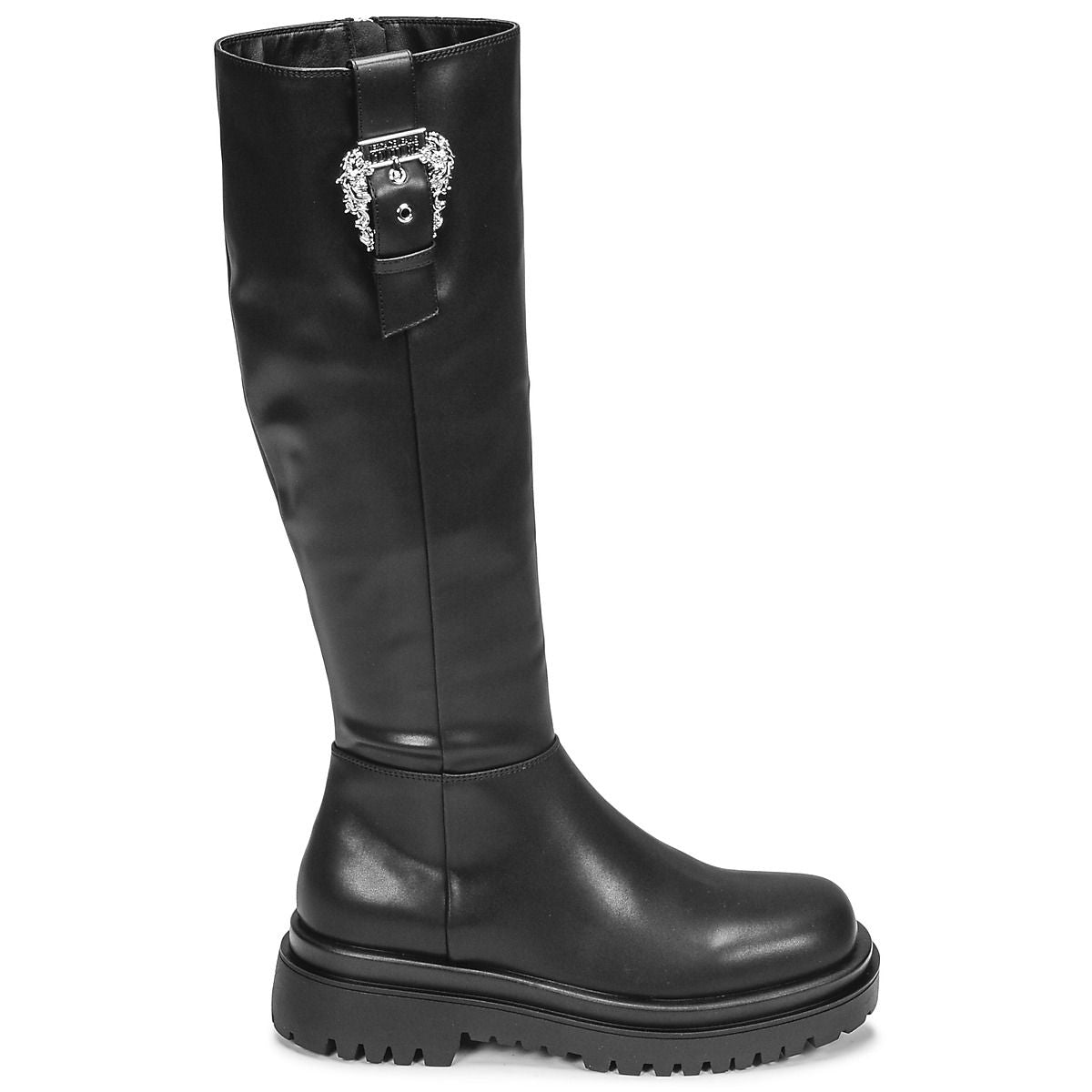 Schwarzer Polyethylen-Stiefel