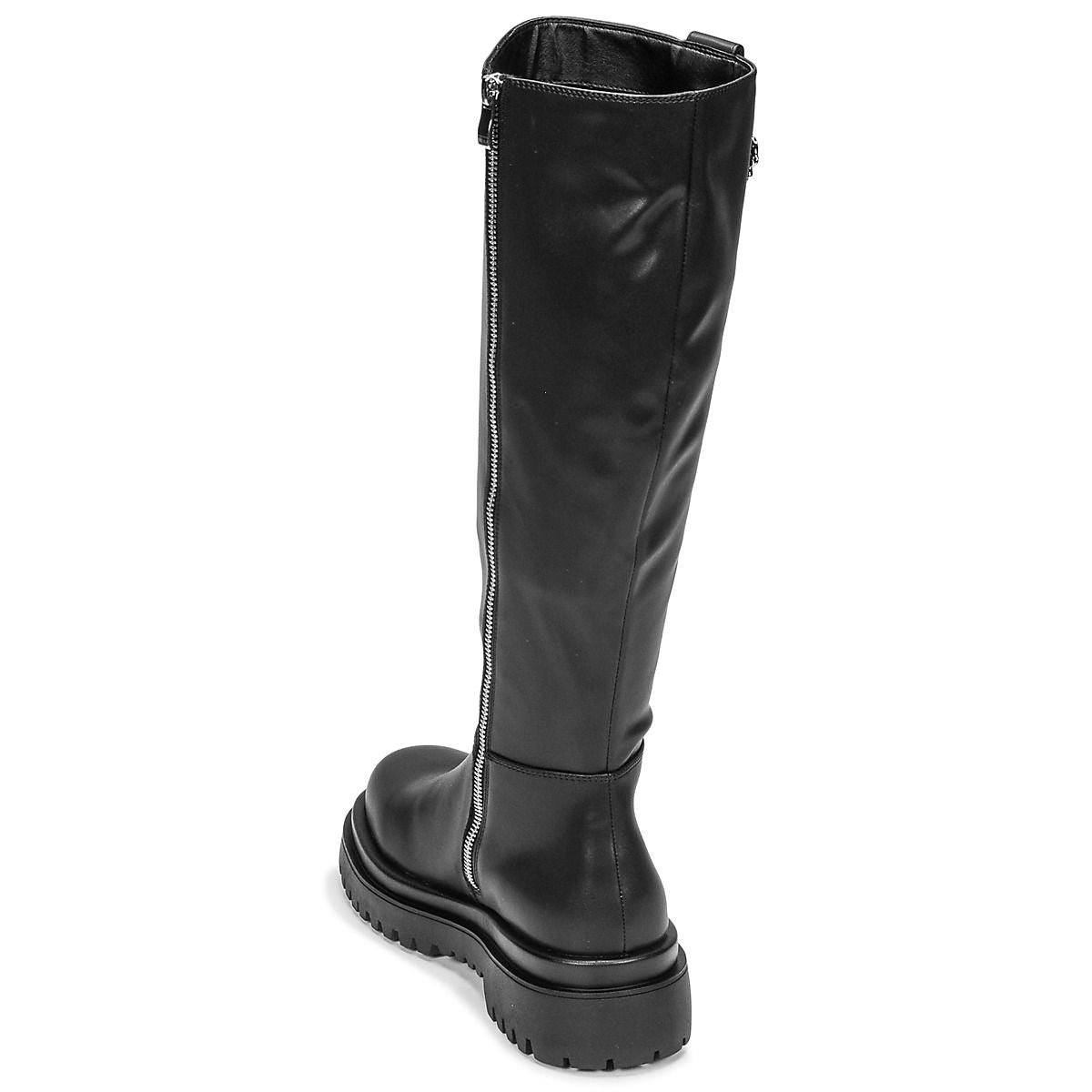 Schwarzer Polyethylen-Stiefel