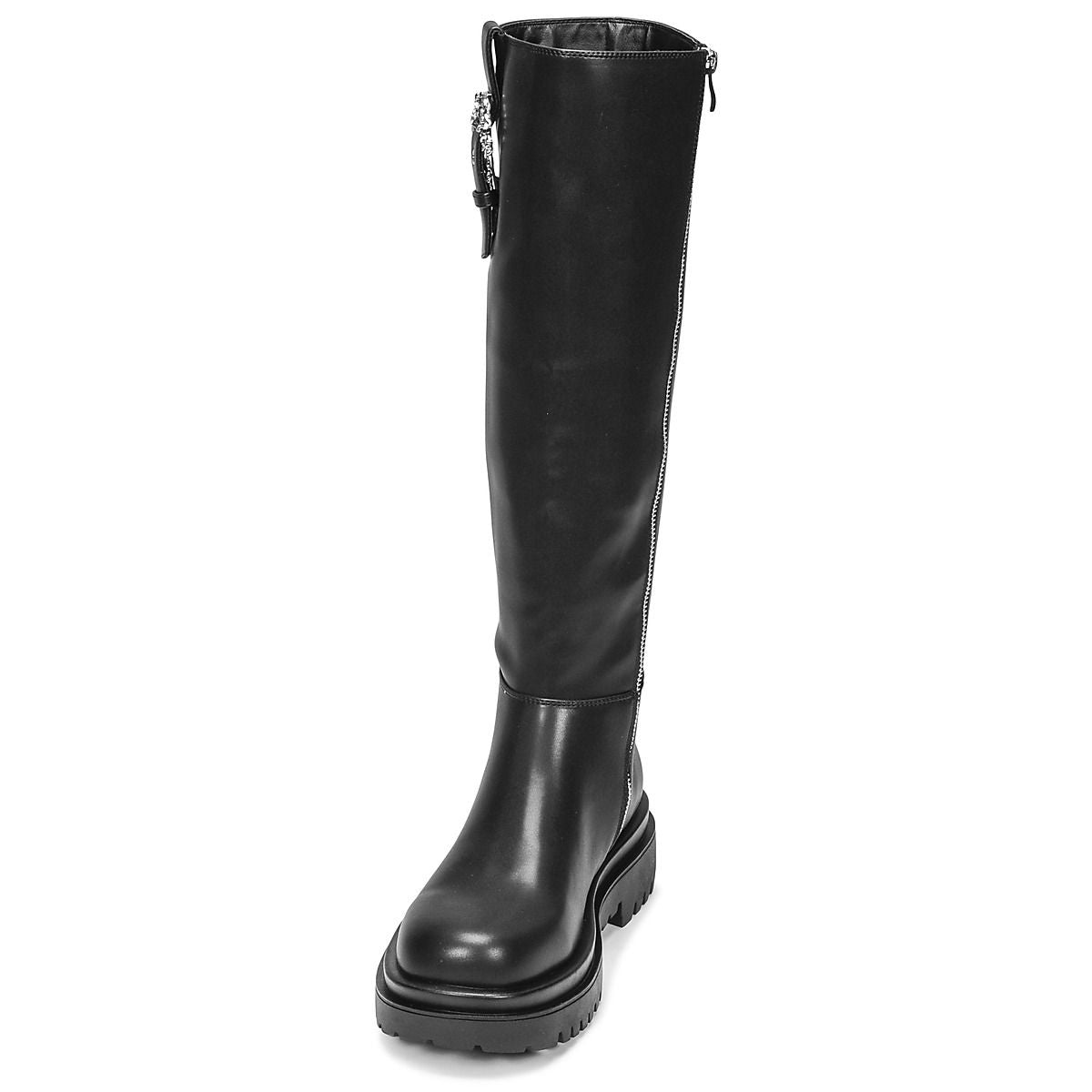 Schwarzer Polyethylen-Stiefel