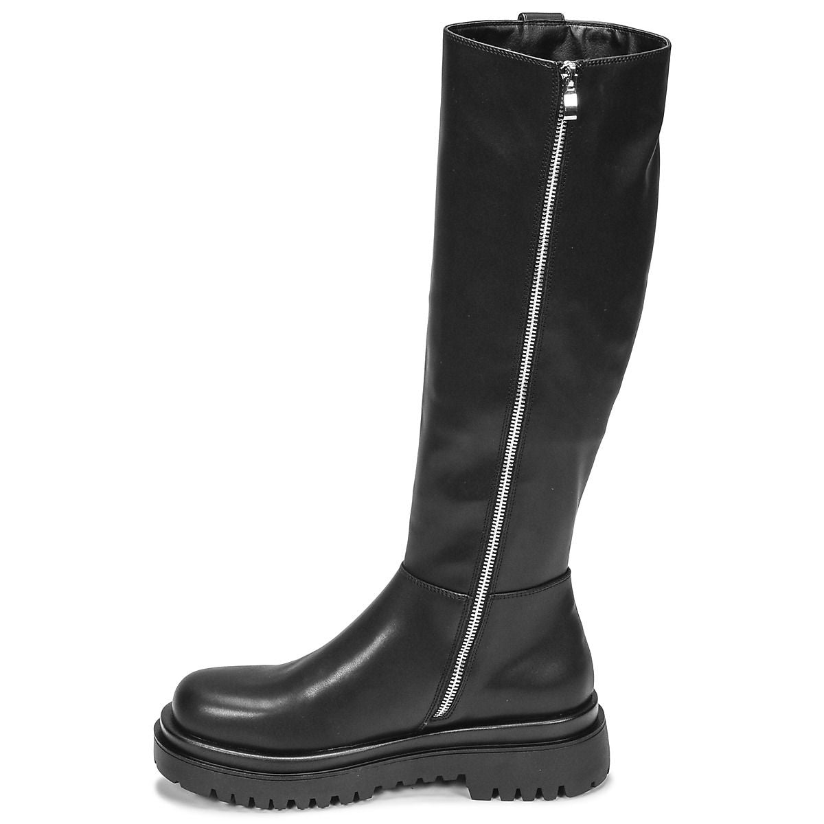 Schwarzer Polyethylen-Stiefel
