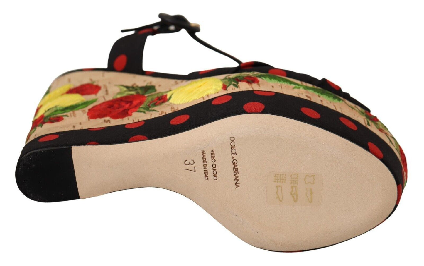 Multicolor Plateau Keile Sandalen Charmeuse Schuhe