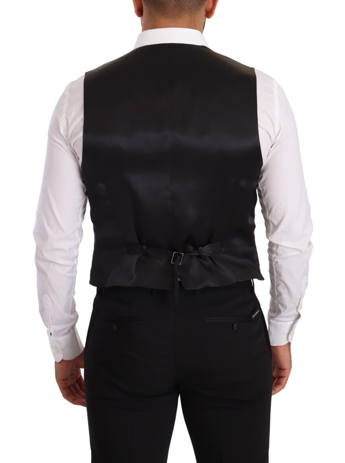 Graue Seidenweste Slim Fit Weste Formal Vest