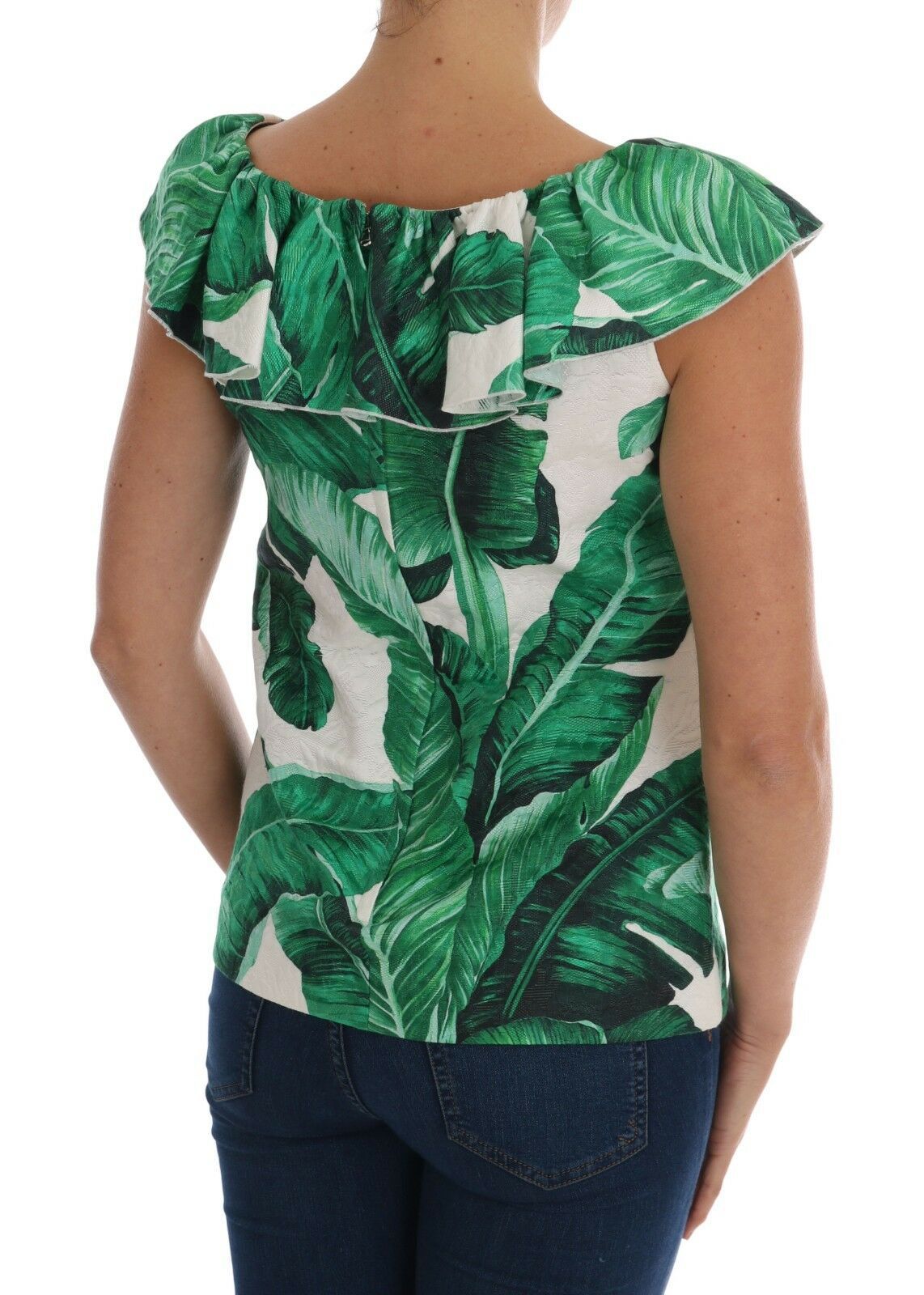 Ananas-Bananen-Pailletten-Bluse-T-Shirt