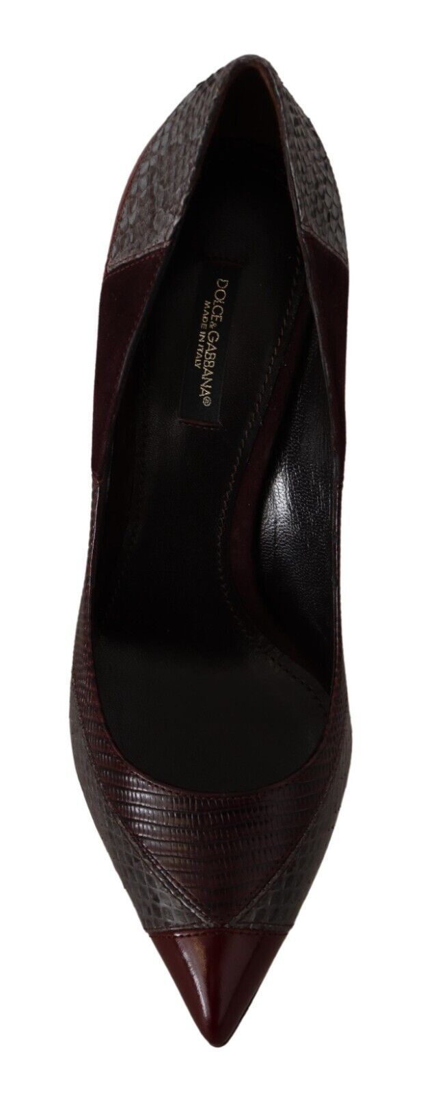 Multicolor Exotische Leder Absätze Pumps Schuhe