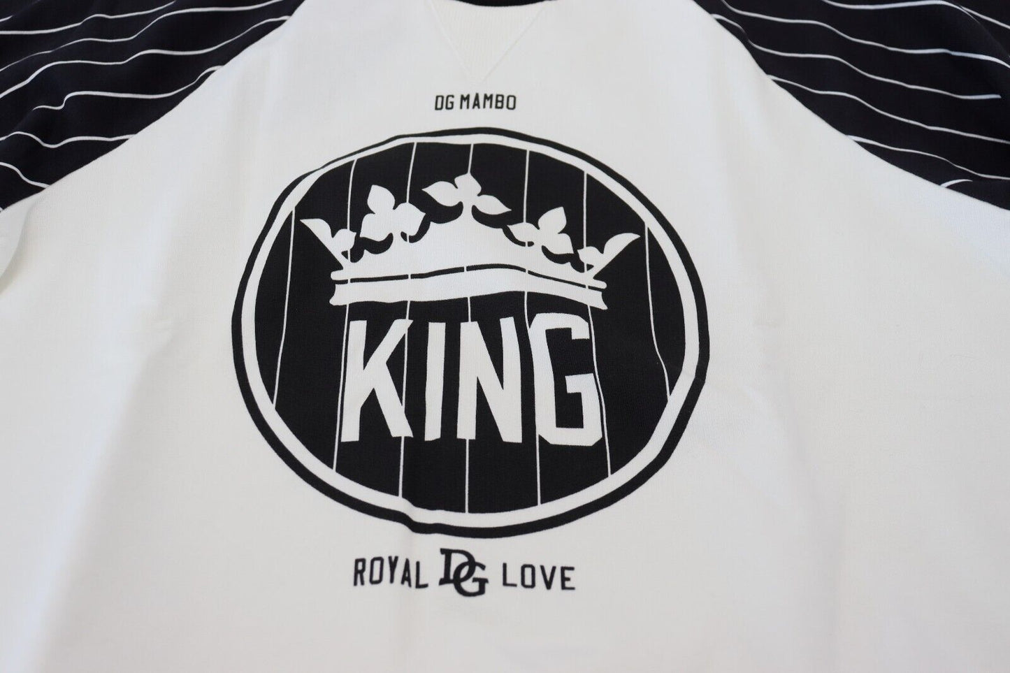 DGMillennials DG King Baumwoll-T-Shirt mit Rundhalsausschnitt