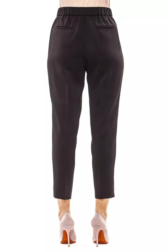 Blaue Viskose Jeans &Amp; Hose