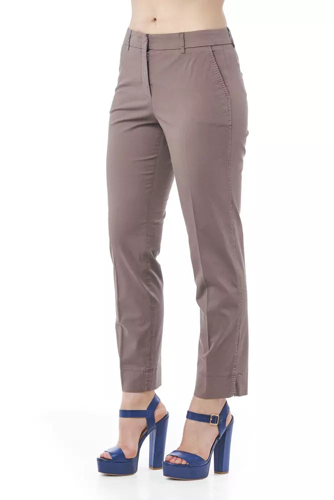 Braune Baumwolljeans &Amp; Hose