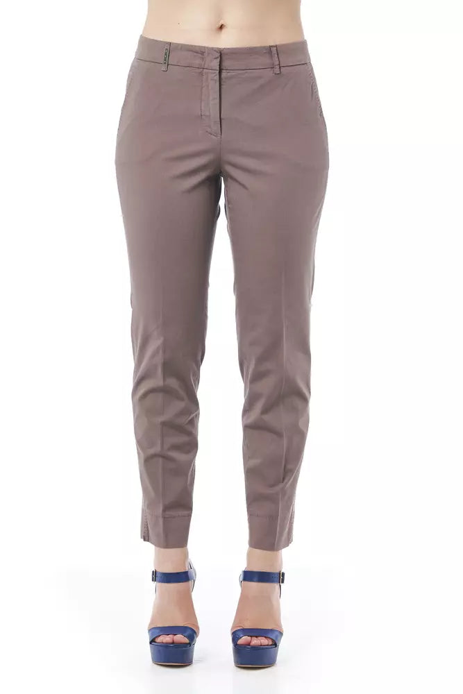 Braune Baumwolljeans &Amp; Hose