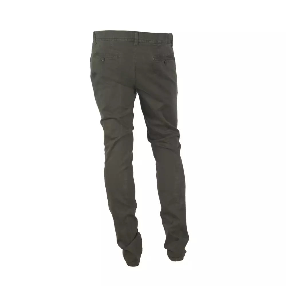 Braune Baumwolljeans & Hose