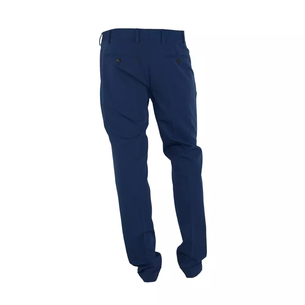 Blaue Polyester Jeans & Hose