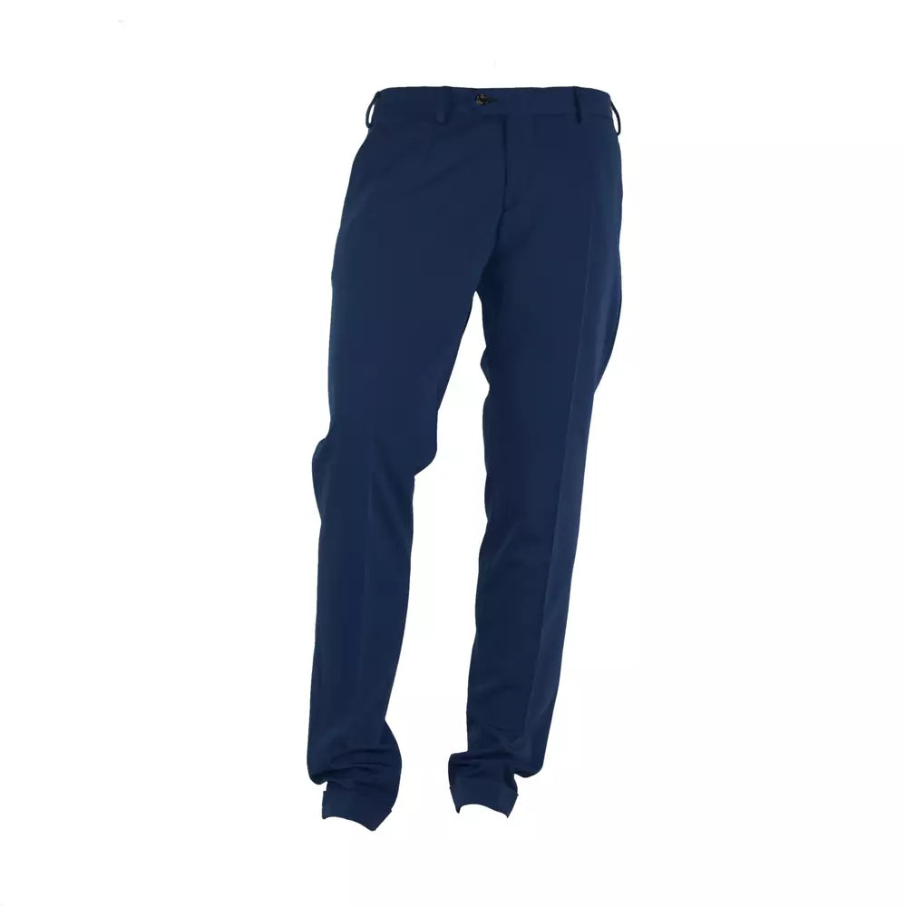 Blaue Polyester Jeans & Hose