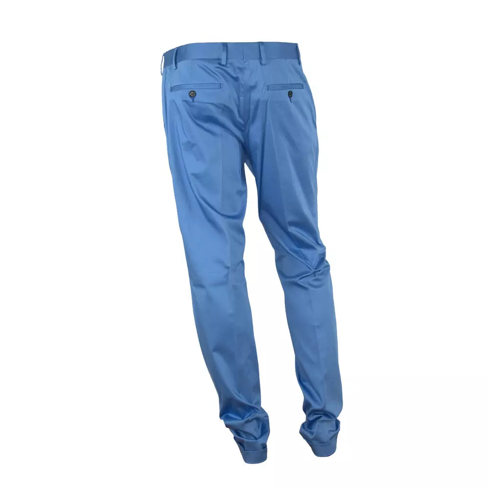 Hellblaue Baumwolljeans & Hose
