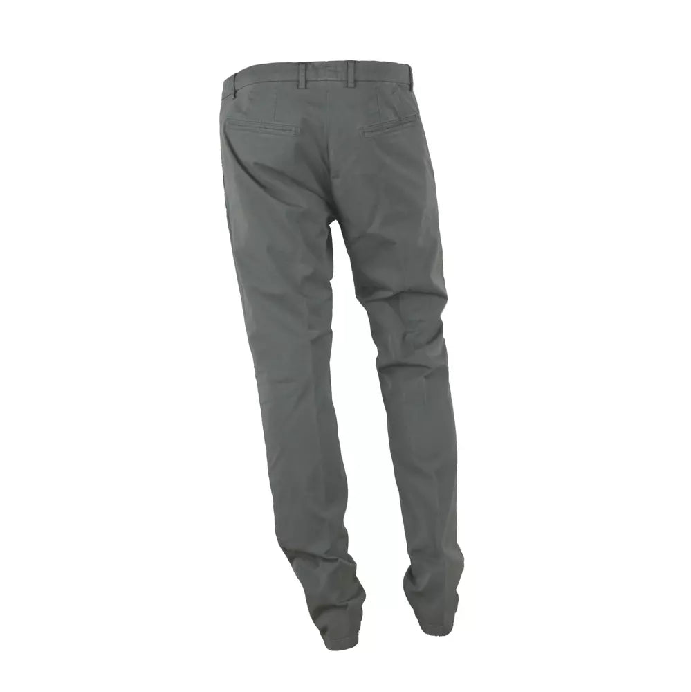Graue Baumwolljeans & Hose