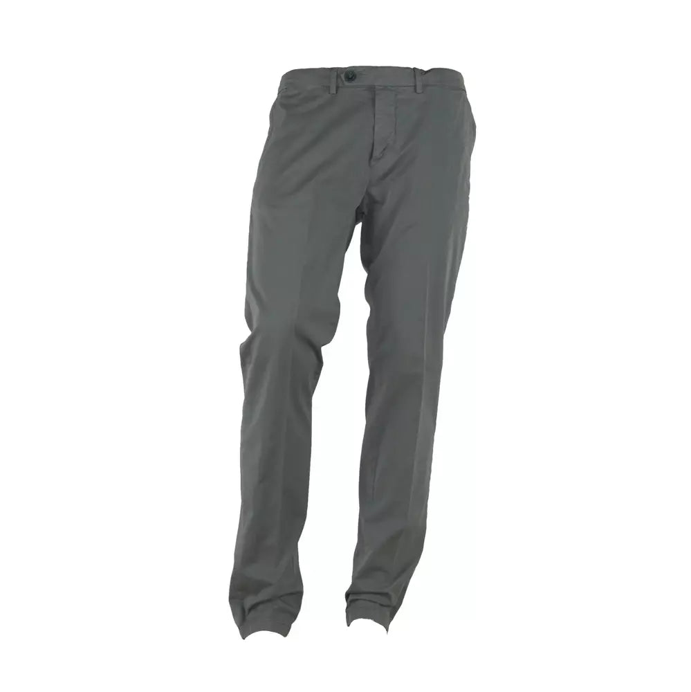 Graue Baumwolljeans & Hose