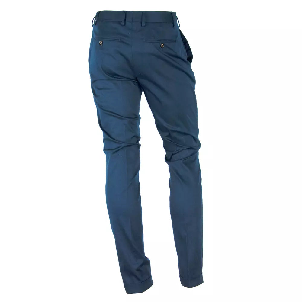 Blaue Baumwolljeans & Hose