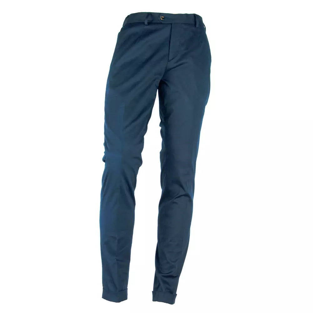 Blaue Baumwolljeans & Hose