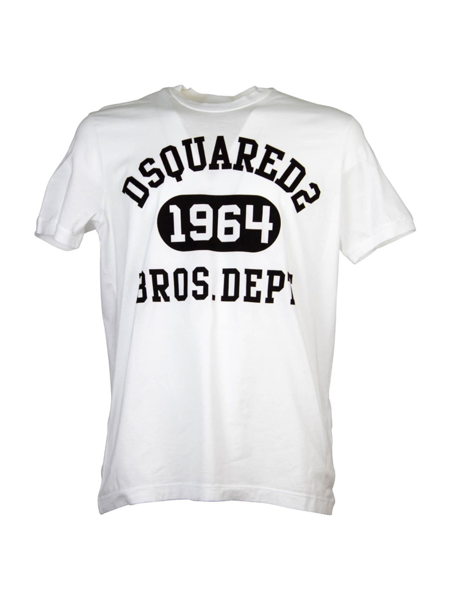 T-Shirt aus weißer Baumwolle
