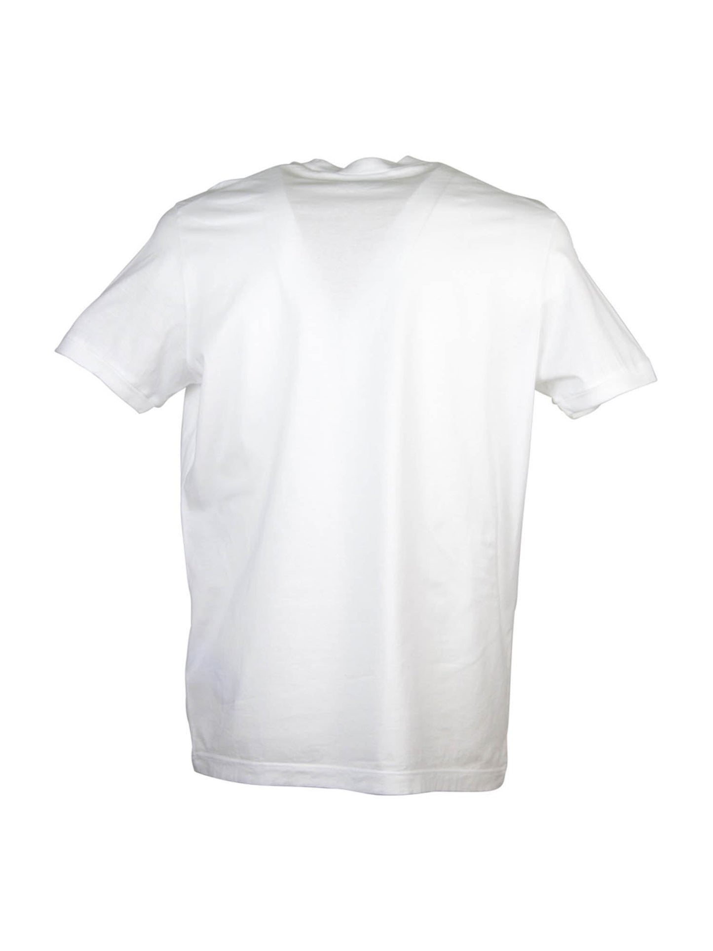 T-Shirt aus weißer Baumwolle