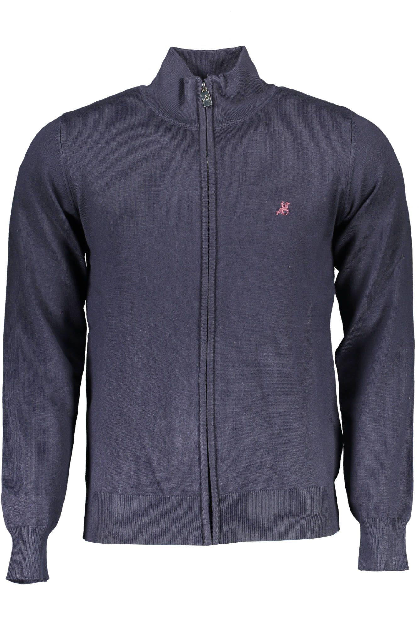 Blauer Nylon-Pullover