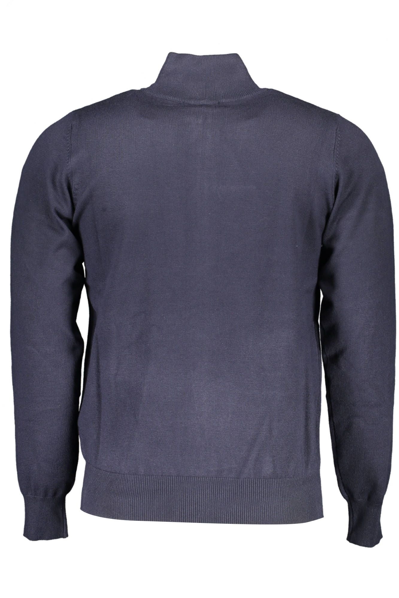 Blauer Nylon-Pullover