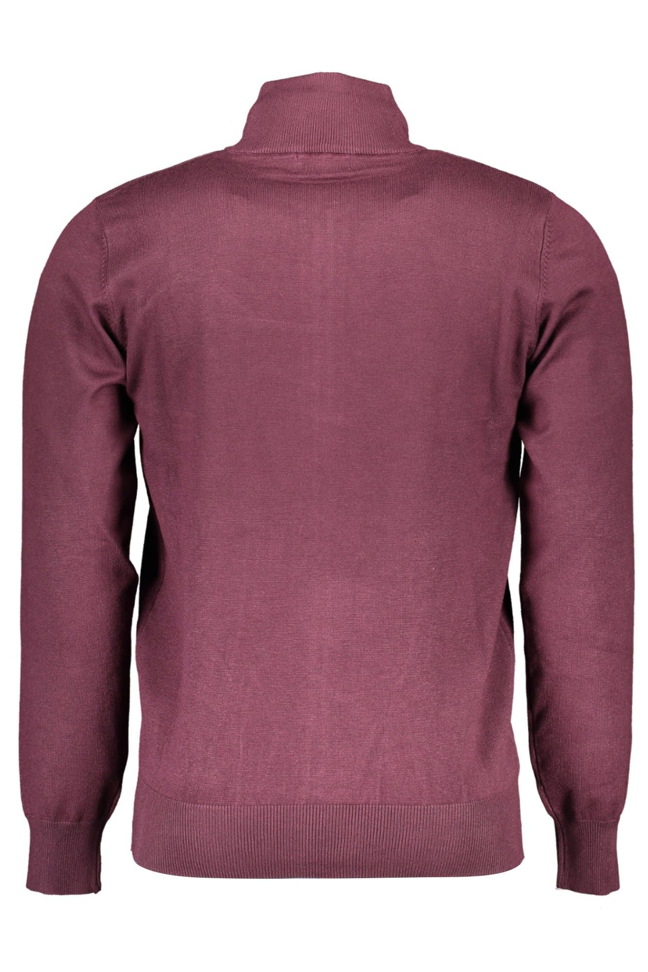 Roter Nylon-Pullover