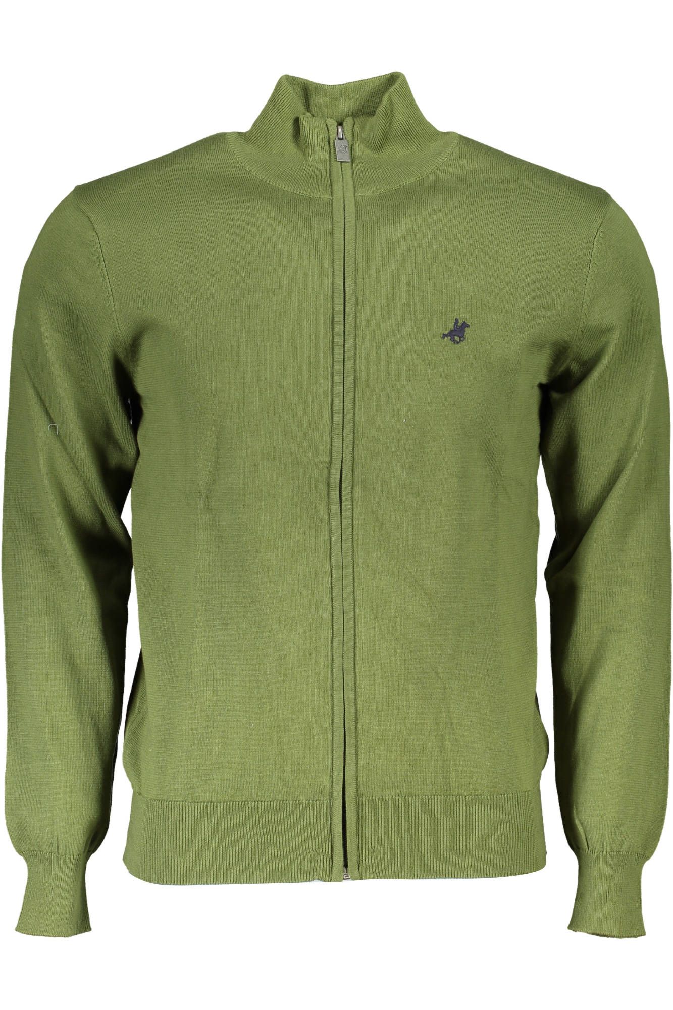 Grüner Baumwollpullover