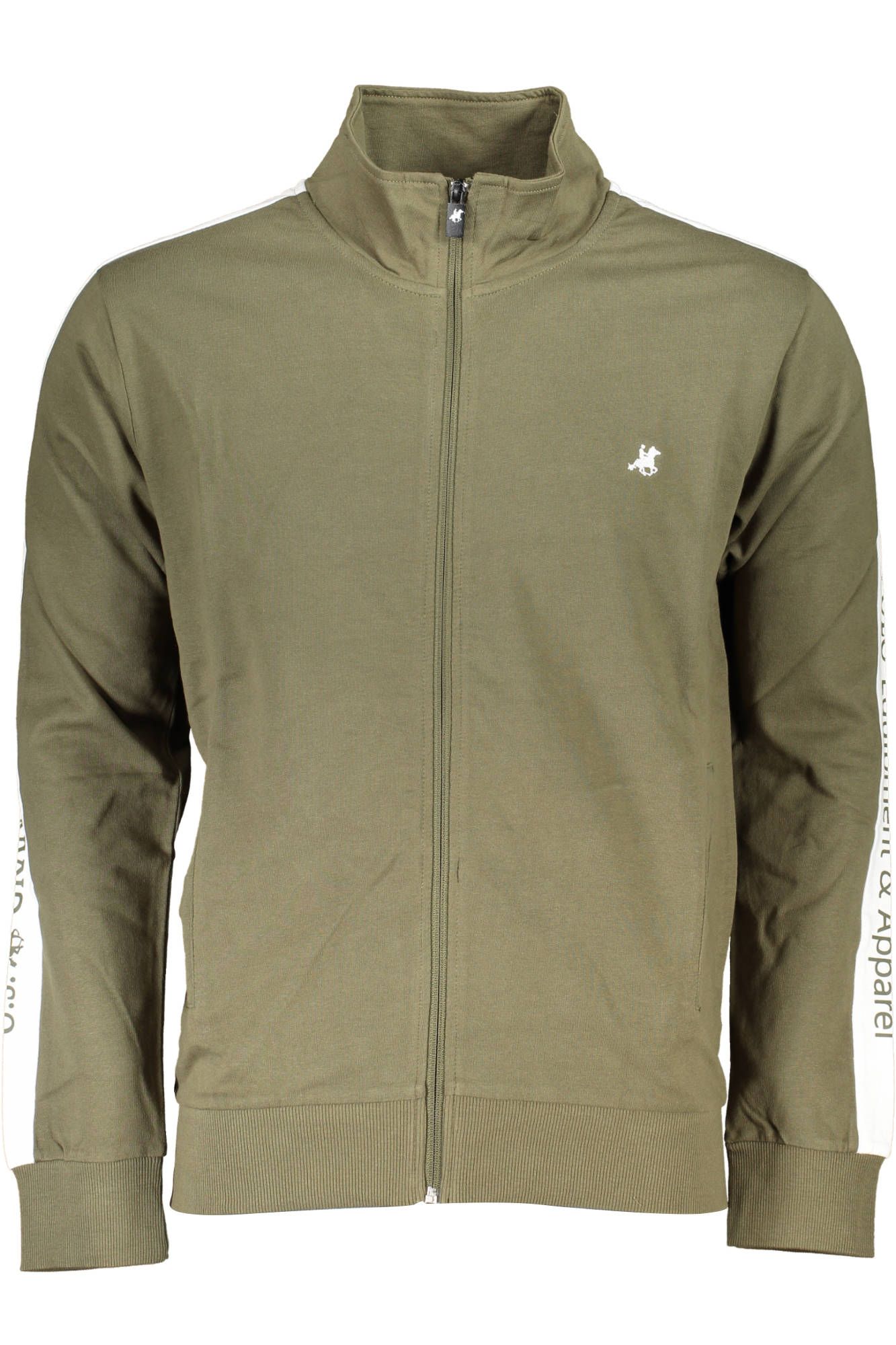 Grüner Baumwollpullover