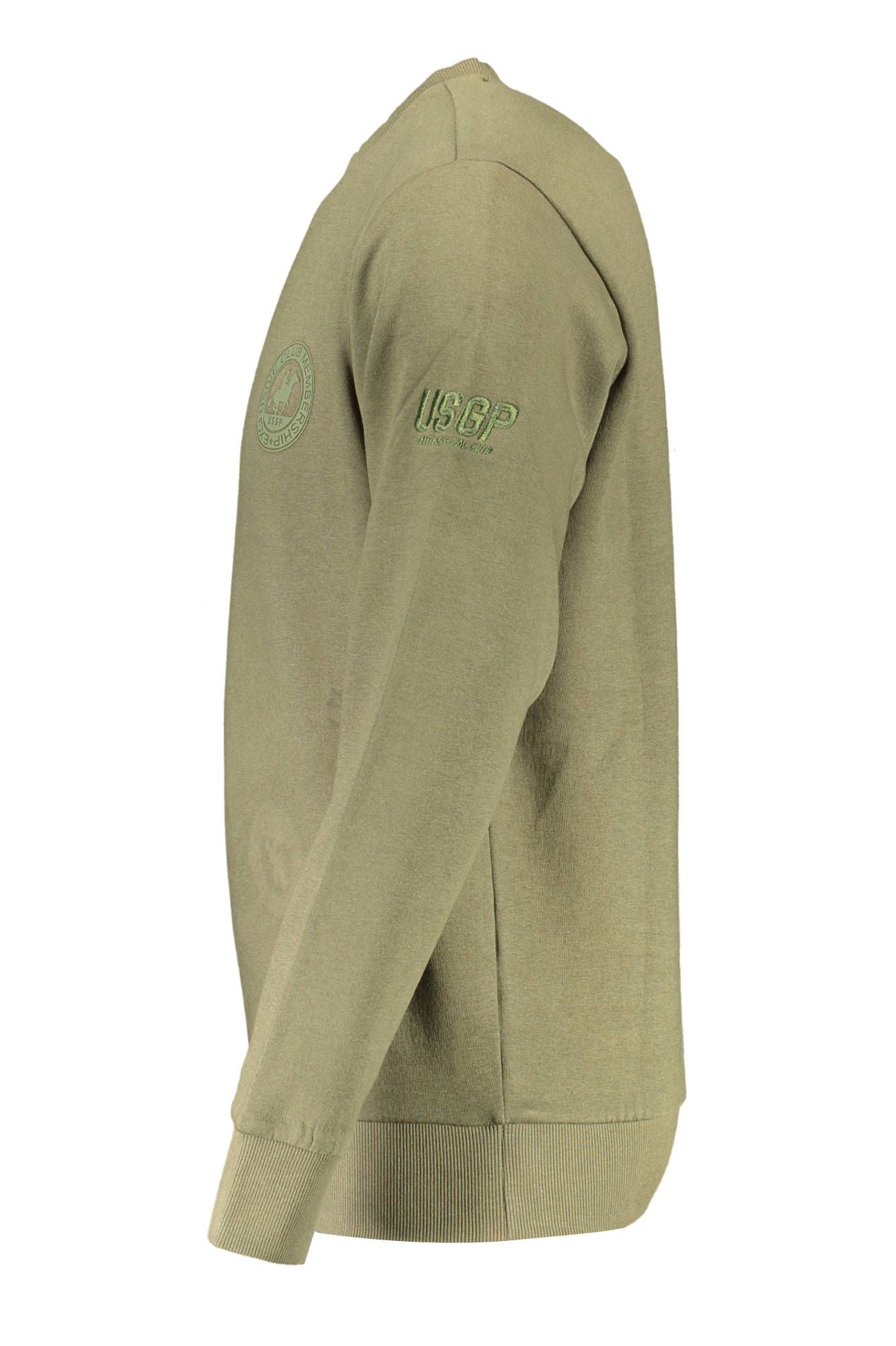 Grüner Baumwollpullover