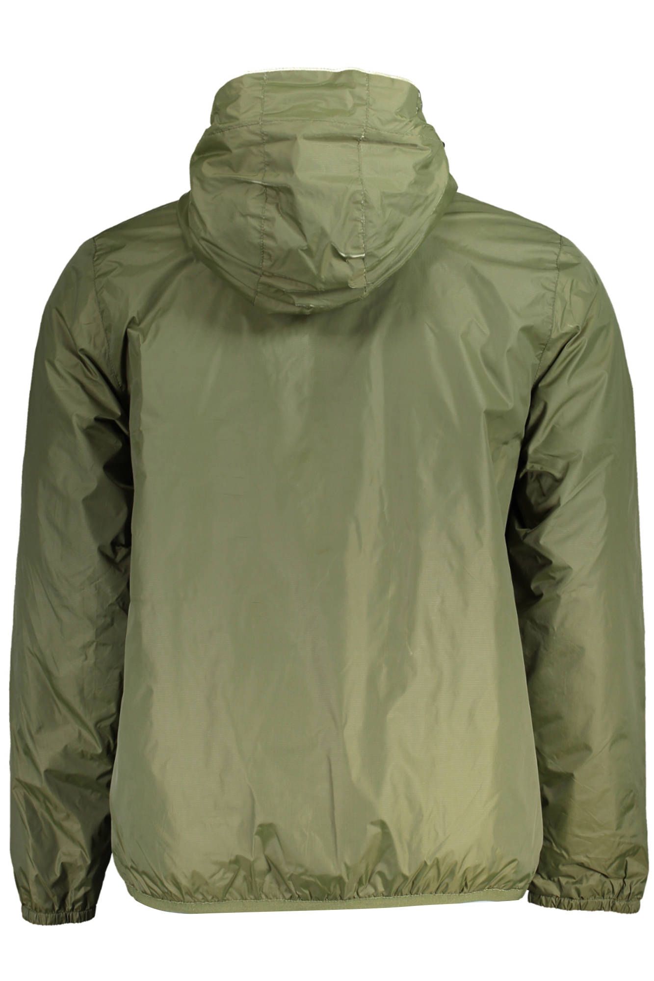 Grüne Nylonjacke