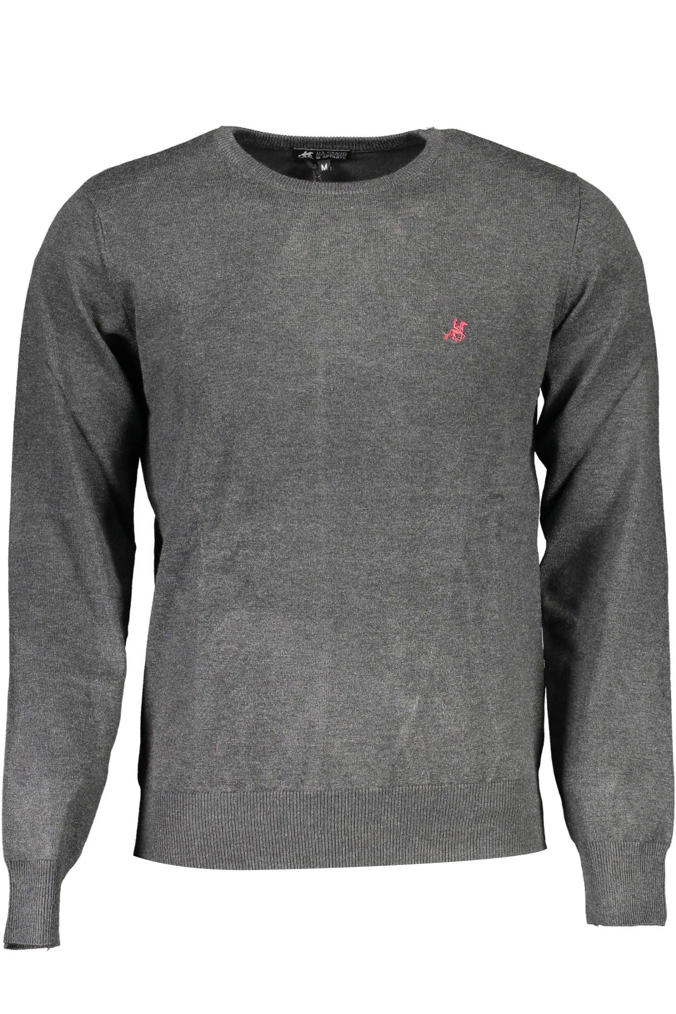 Grauer Nylon-Pullover