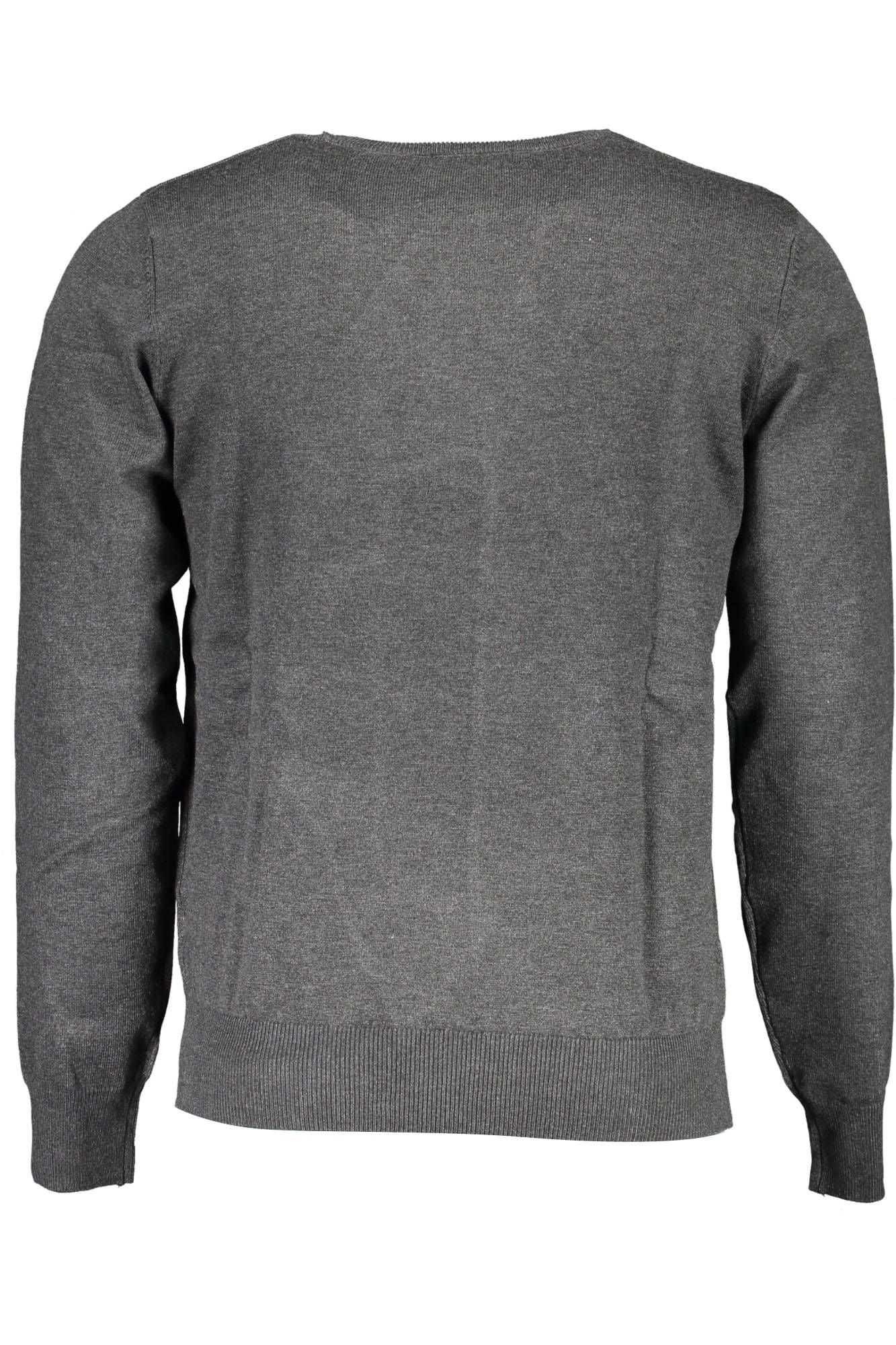 Grauer Nylon-Pullover