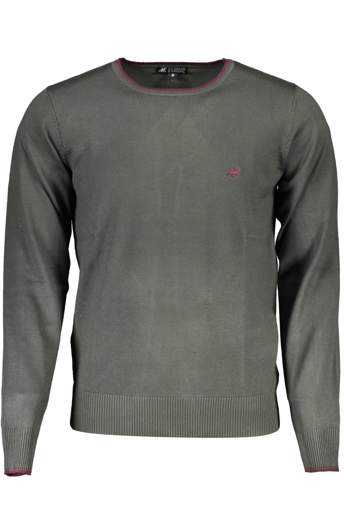 Grüner Nylon-Pullover