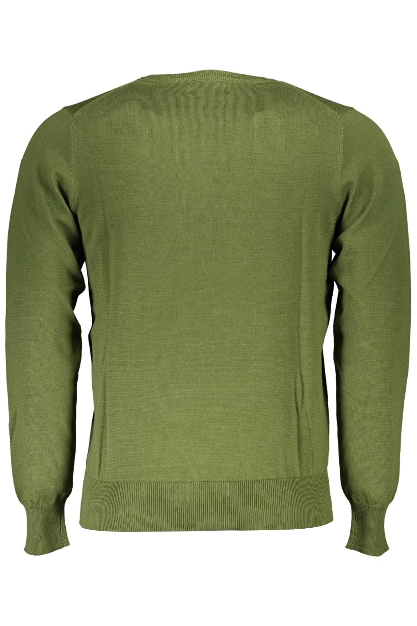 Grüner Baumwollpullover