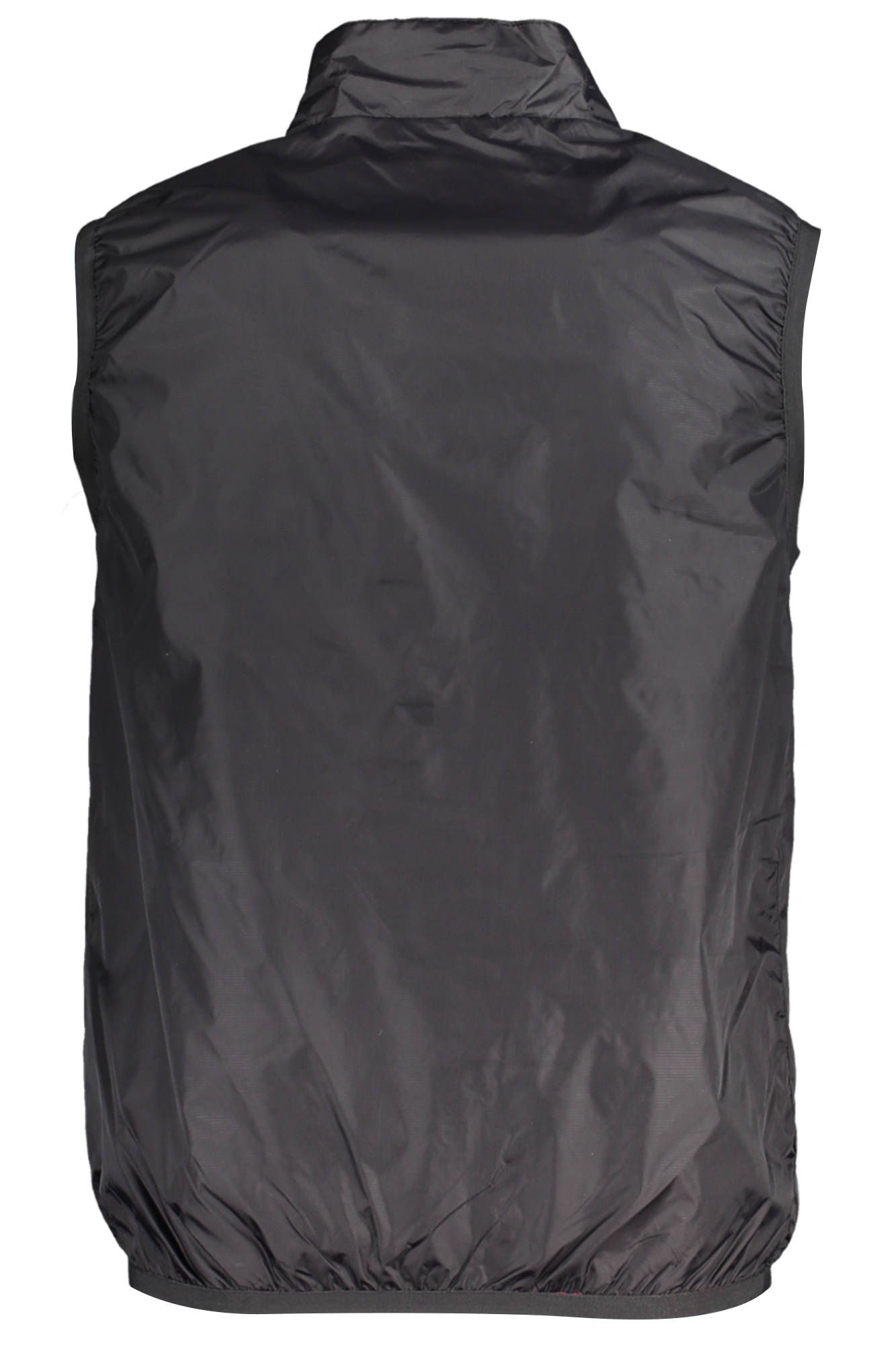 Schwarze Nylonjacke
