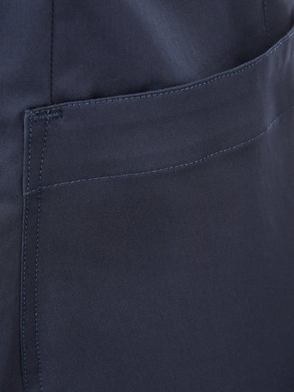 Blaue Two Bottons Baumwolljacke