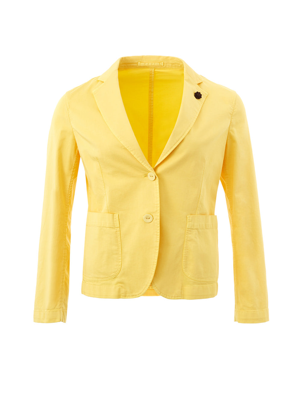 Gelbe Baumwolljacke