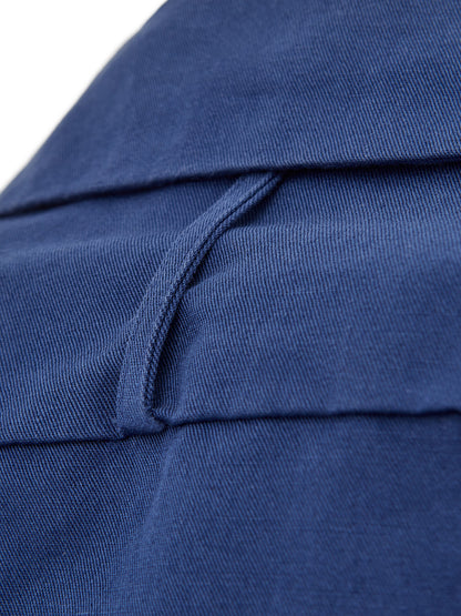 Blaue Baumwolljacke 'Hemd' Style