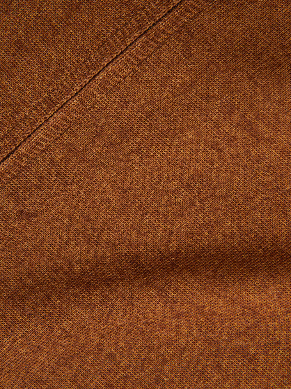 Brauner Full Zip-Pullover
