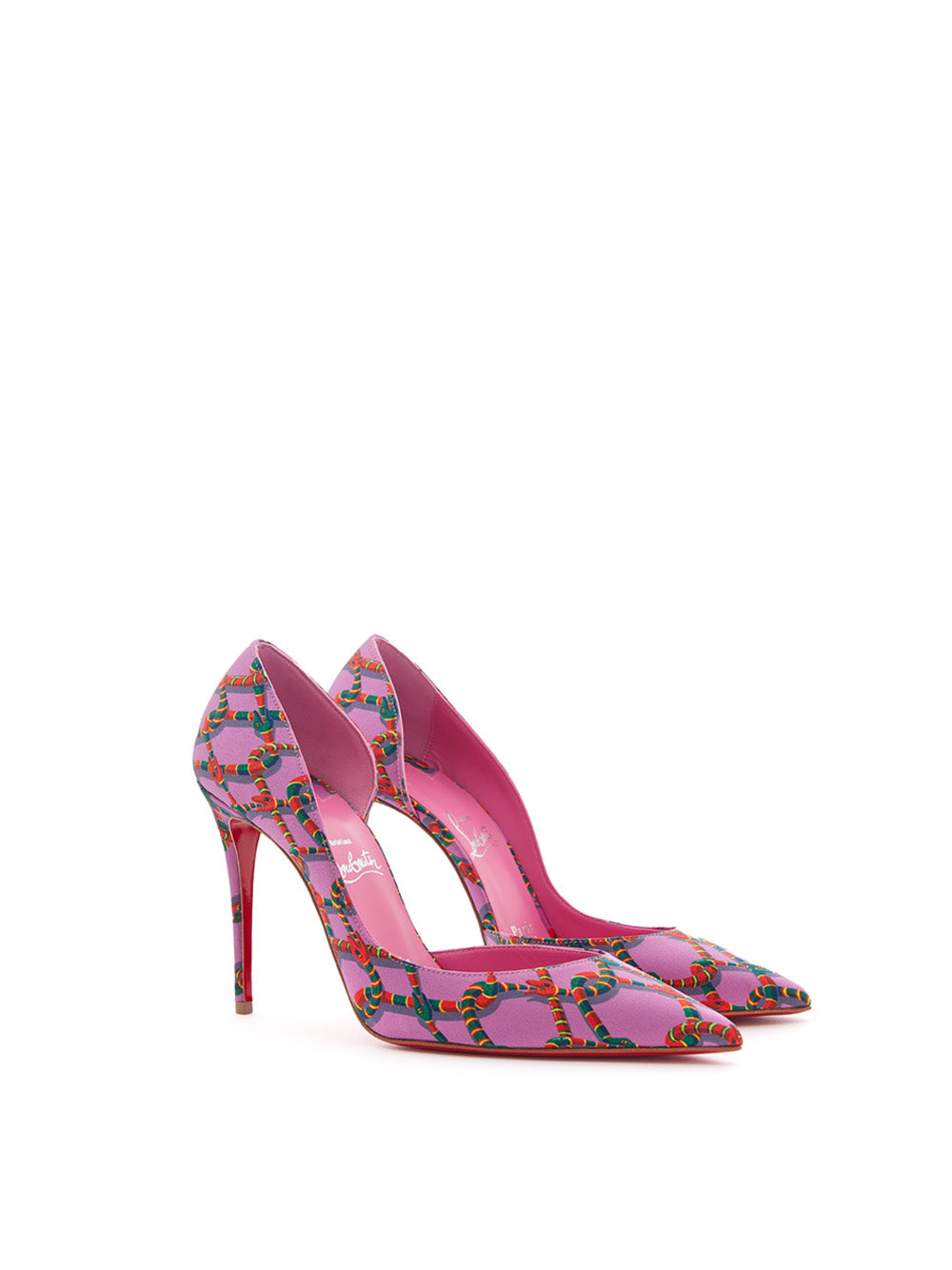 Iriza 10 Dekolleté in Rosa Satin