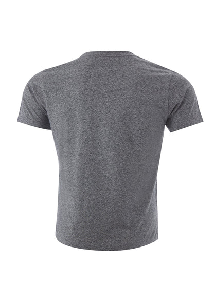 Rey Baumwoll-T-Shirt mit Tiger-Print und blauem Logo