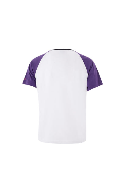 Weißes T-Shirt aus Baumwolle mit Frontdruck
