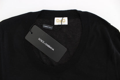 Schwarzer Rollkragenpullover Pullover Top