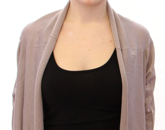 Shrug Bolero Seiden-Kaschmir-Strickpullover