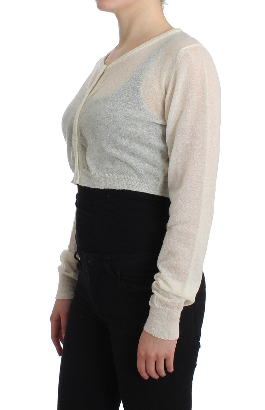 Unterwäsche Strickpullover aus Wolle Strickjacke